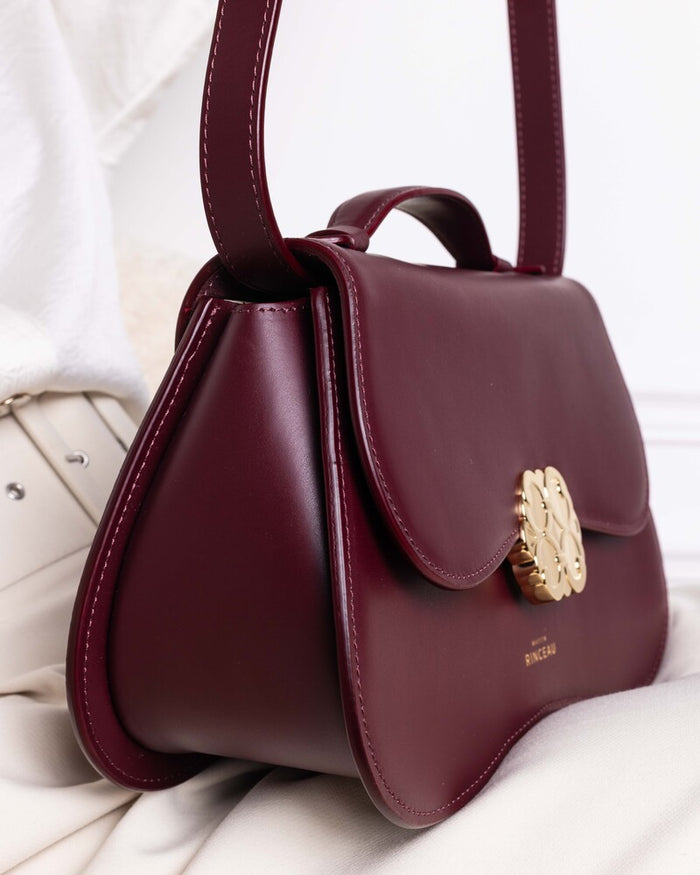 Maison Rinceau MAISON RINCEAU | Le Sac Mona Bordeaux - Leather shoulder bag