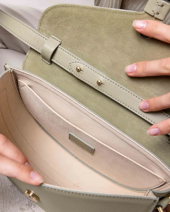 Le Sac Dianna - Olive Grainé